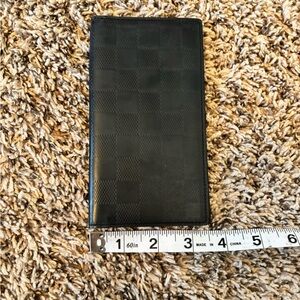 Louis Vuitton black Checkered Wallet